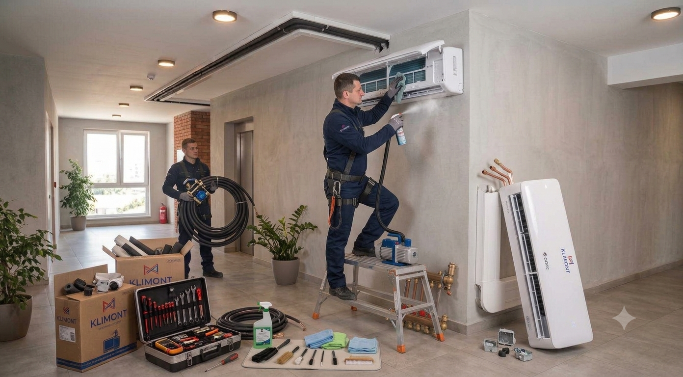 Servis i čišćenje klima uređaja